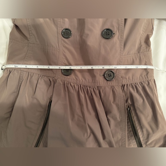 Rare Burberry Brit trench Raincoat tan - Picture 7 of 7